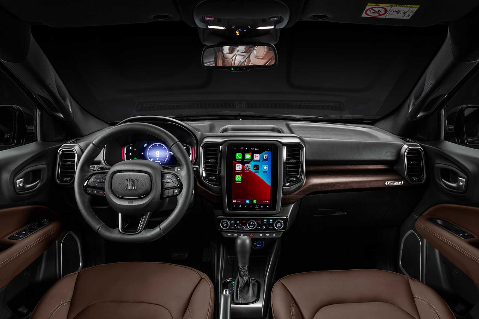 Interior Fiat Toro 2024