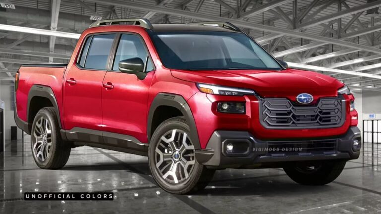 O novo 2026 Outback parece melhor como uma picape baixa do que como SUV?