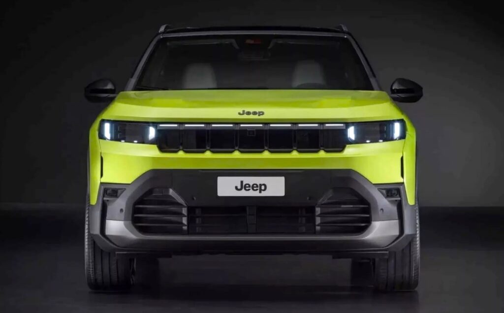 Jeep Compass 2026: é assim que o novo SUV 6 é visto Jeep Compass 2026 frente