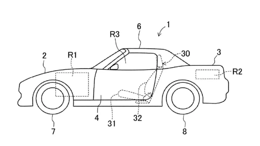 O miata elétrico? A Mazda revela o melhor segredo salvo para não perder a gestão esportiva 2 Mazda EV patente 00002