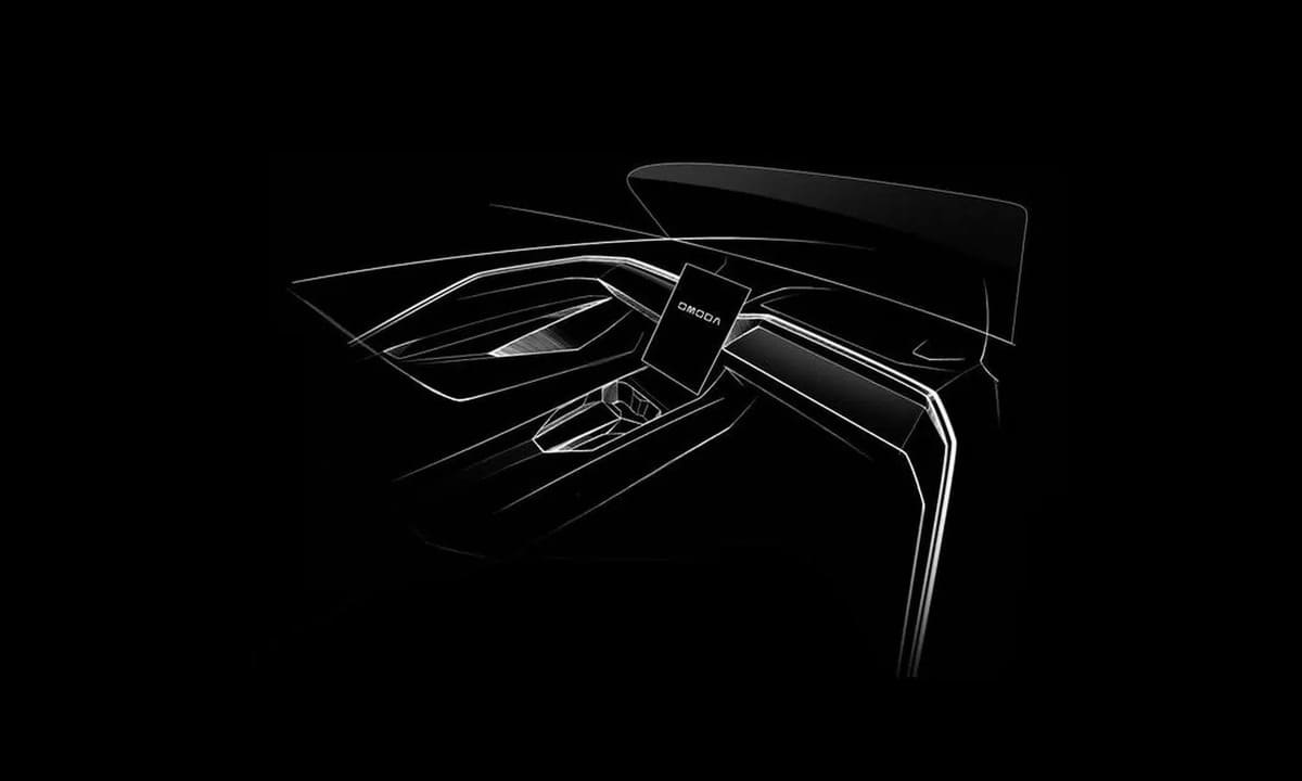 Novo Omoda 3: O SUV compacto chinês com DNA futurista 3 Novo esboço omoda 3