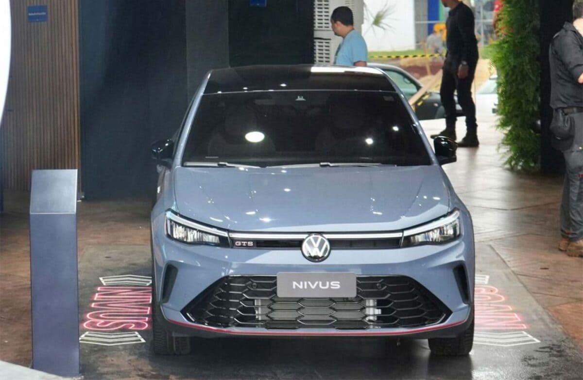 Volkswagen Nivus GTS: o crossover esportivo que quer quebrar as regras 2 Volkswagen Nivus GTS Frente