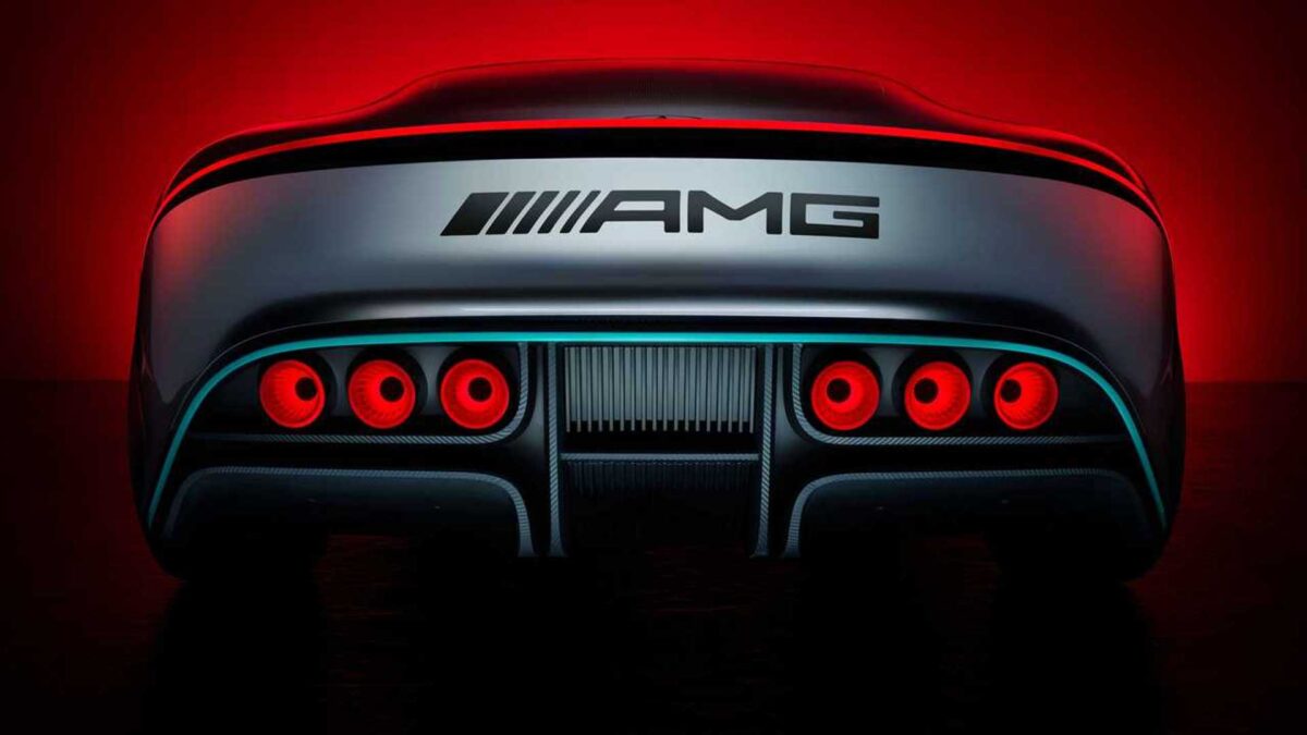 A Mercedes-AMG prepara seu sedan elétrico final: adeus final dos motores V8? 5 Mercedes AMG Vision AMG Conceito 0002