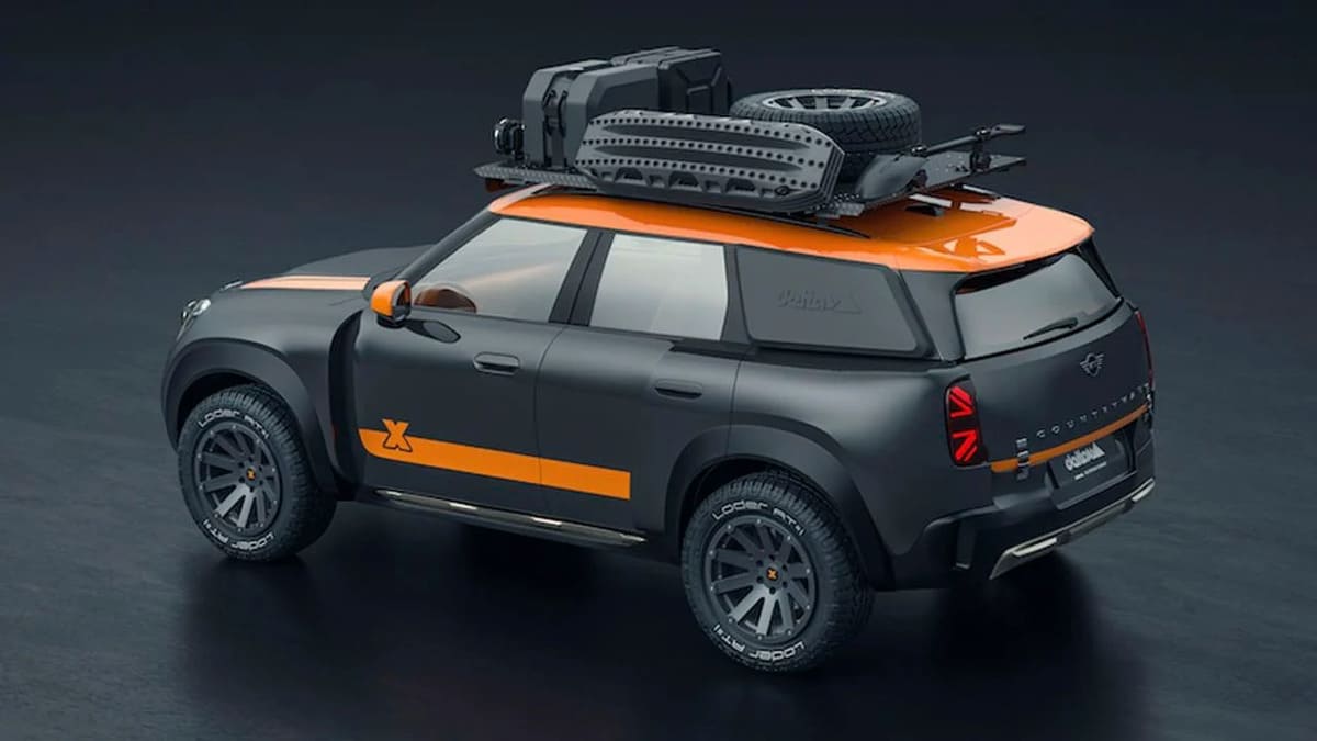 Mini Countryman Delta4x4: O SUV que desafia o Range Rover 4 Mini compatriota delta4x4 lateral