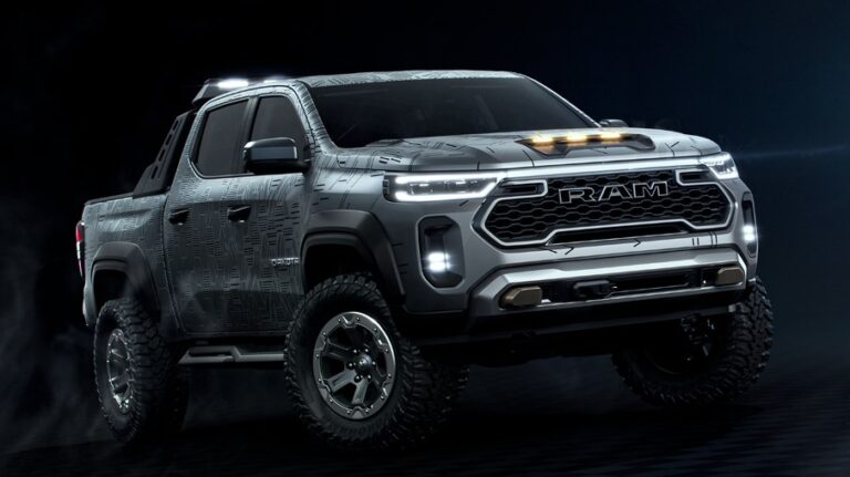 Nova RAM Dakota é Revelada: A Picape que Desafiará a Hilux em 2026